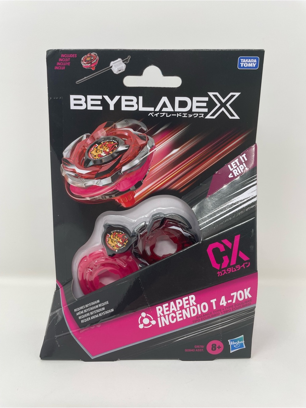 Beyblade X Reaper Incendio T 4-70K CX Starter Pack Set Sealed Brand New